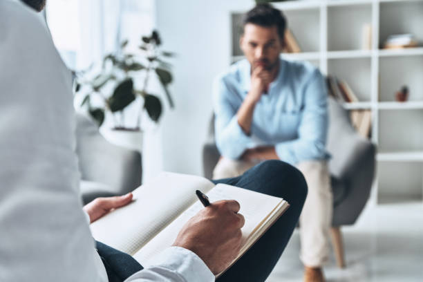 a person sitting in a chair