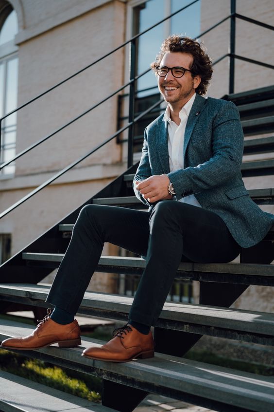 a person sitting on a bench