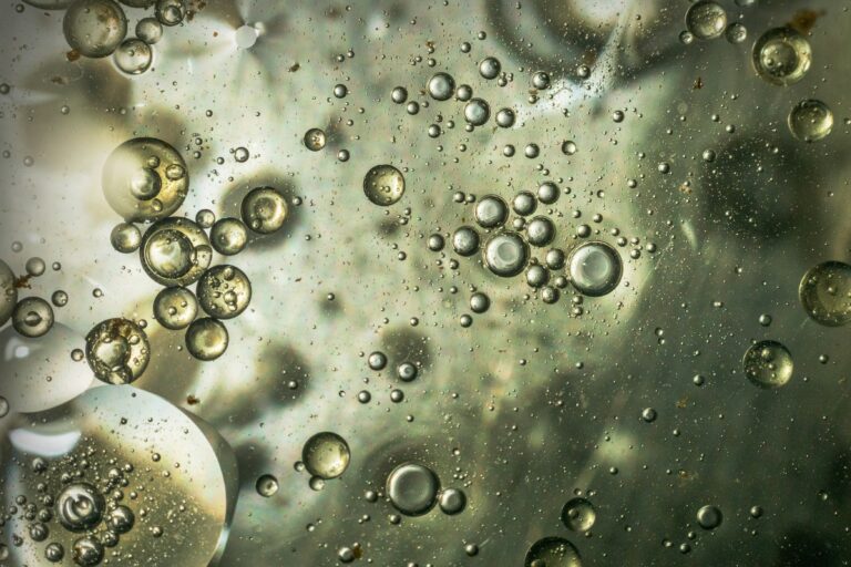 water drops on a glass