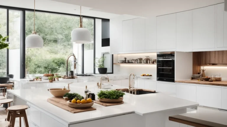 a bright, modernized kitchen with sleek new appliances reveals the stunning outcome of a professional renovation project.